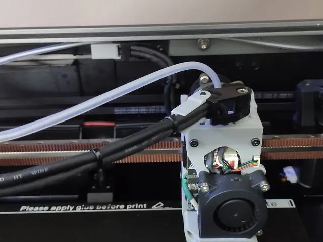 K1 Max Cable Chain Delete using Cable Tie V2