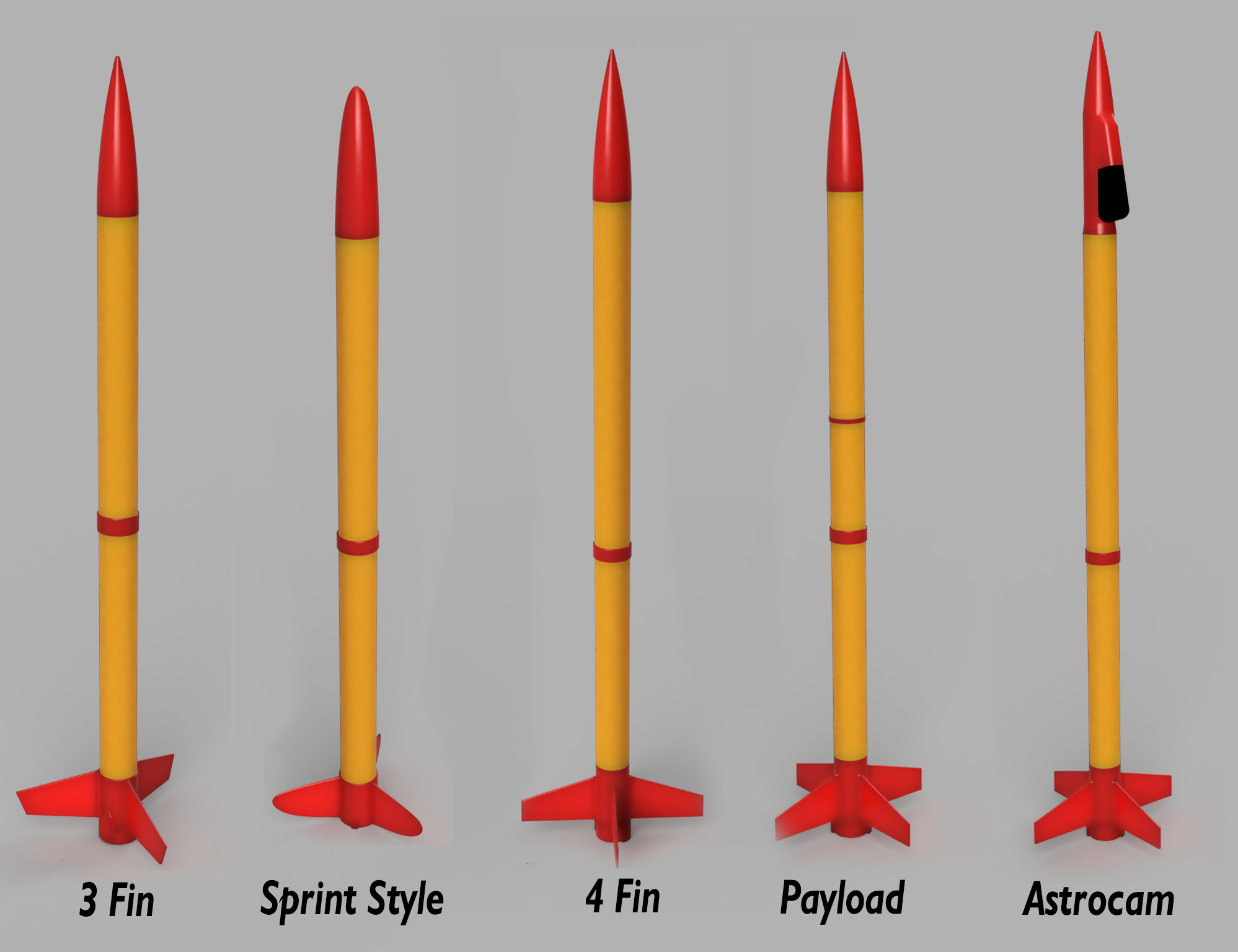 BT-20+ STEM Rocket Parts