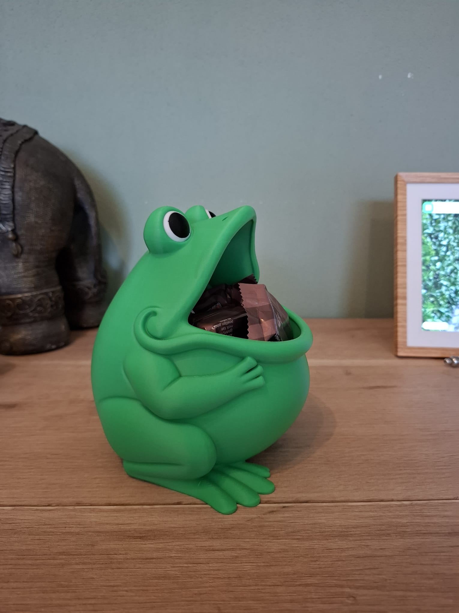 Chompy the Frog - Frog Storage Bowl & Candy Holder — miniatura 9