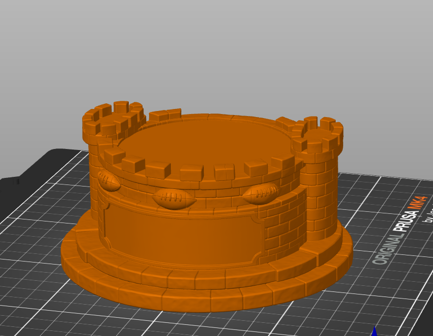 Football Castle Trophy