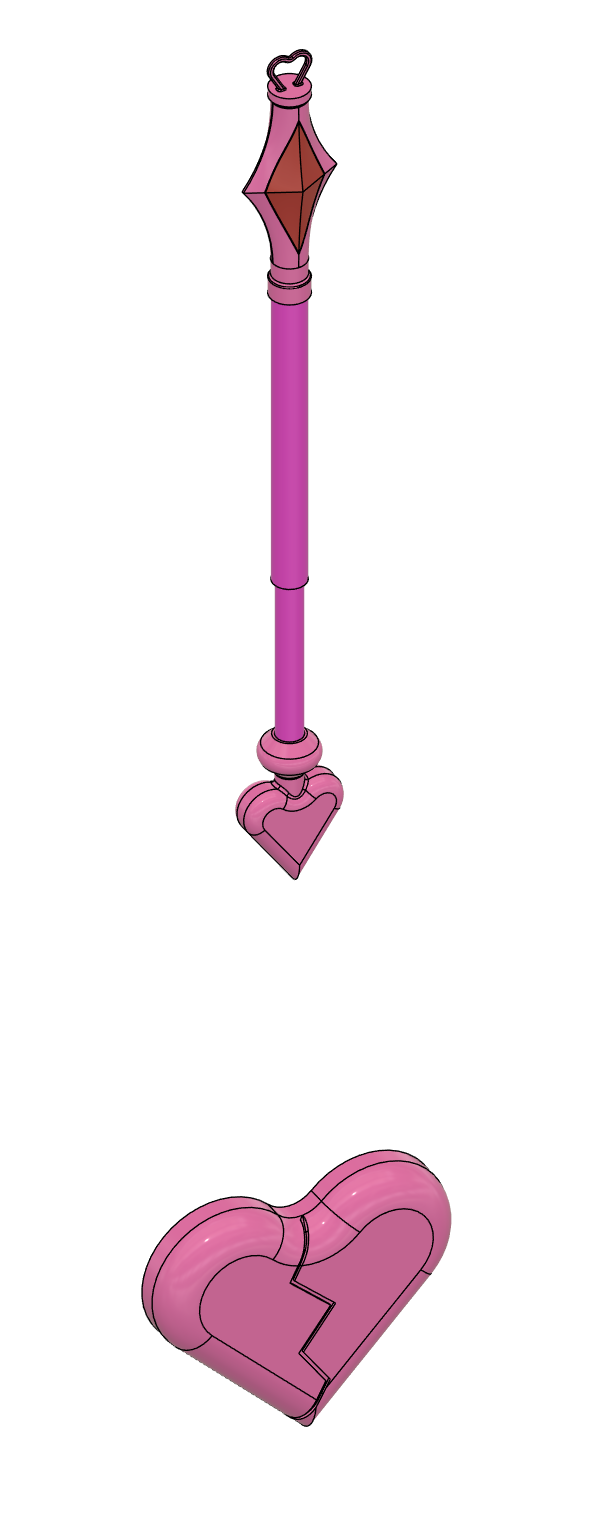 Omori Sweetheart Cosplay Flail