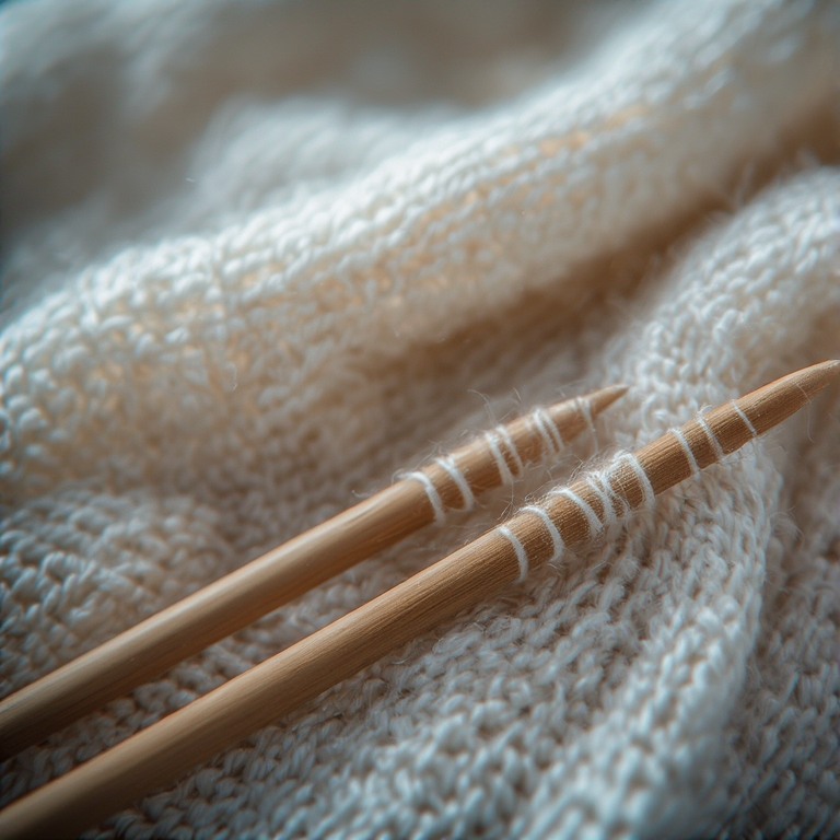 knitting needles 6mm 3D model