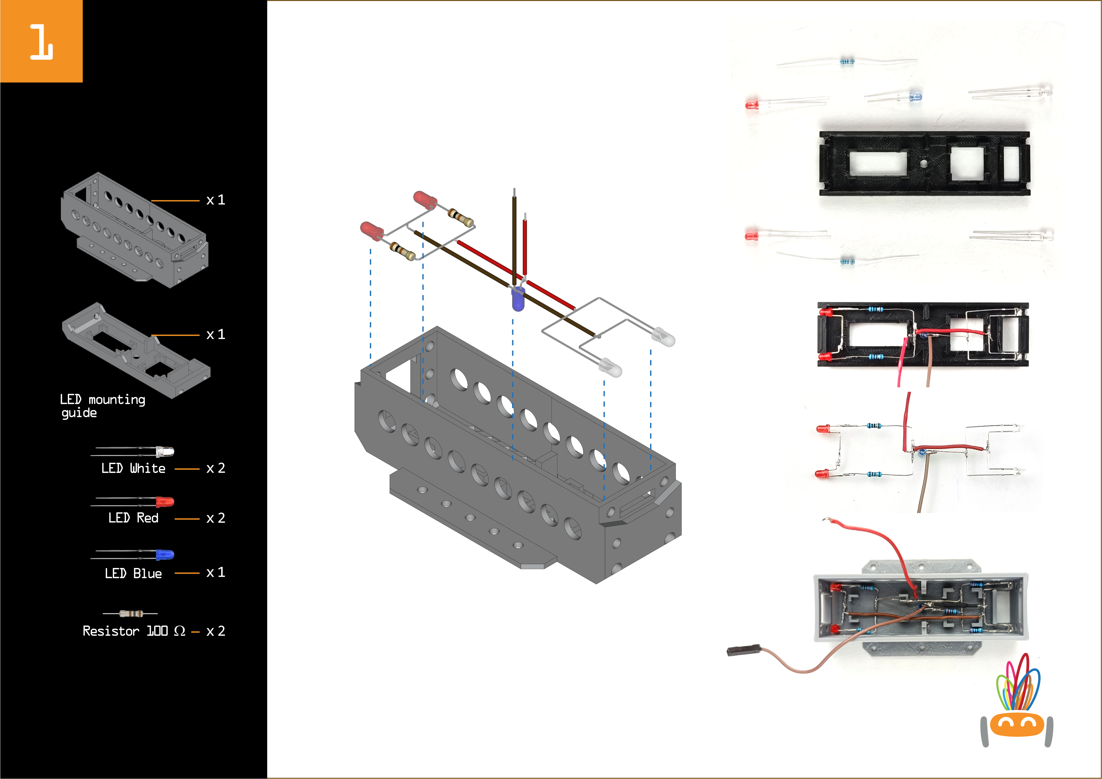 RoverT – Obstacle-Avoiding Robot with lights — miniatura 6