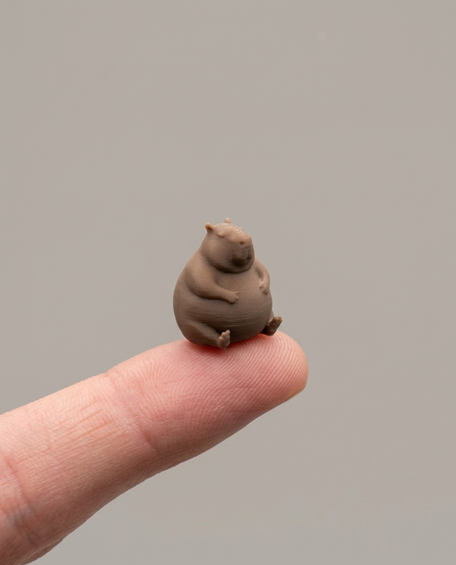 Mini Fat Capybara Buddy