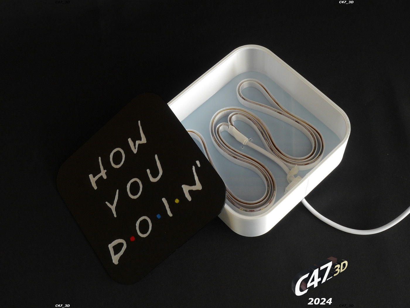 Miniatura 6 do modelo 3D LightBox with changeable panels