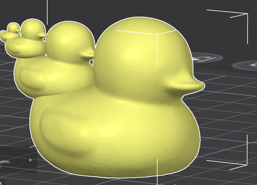 Four duck on top of each other