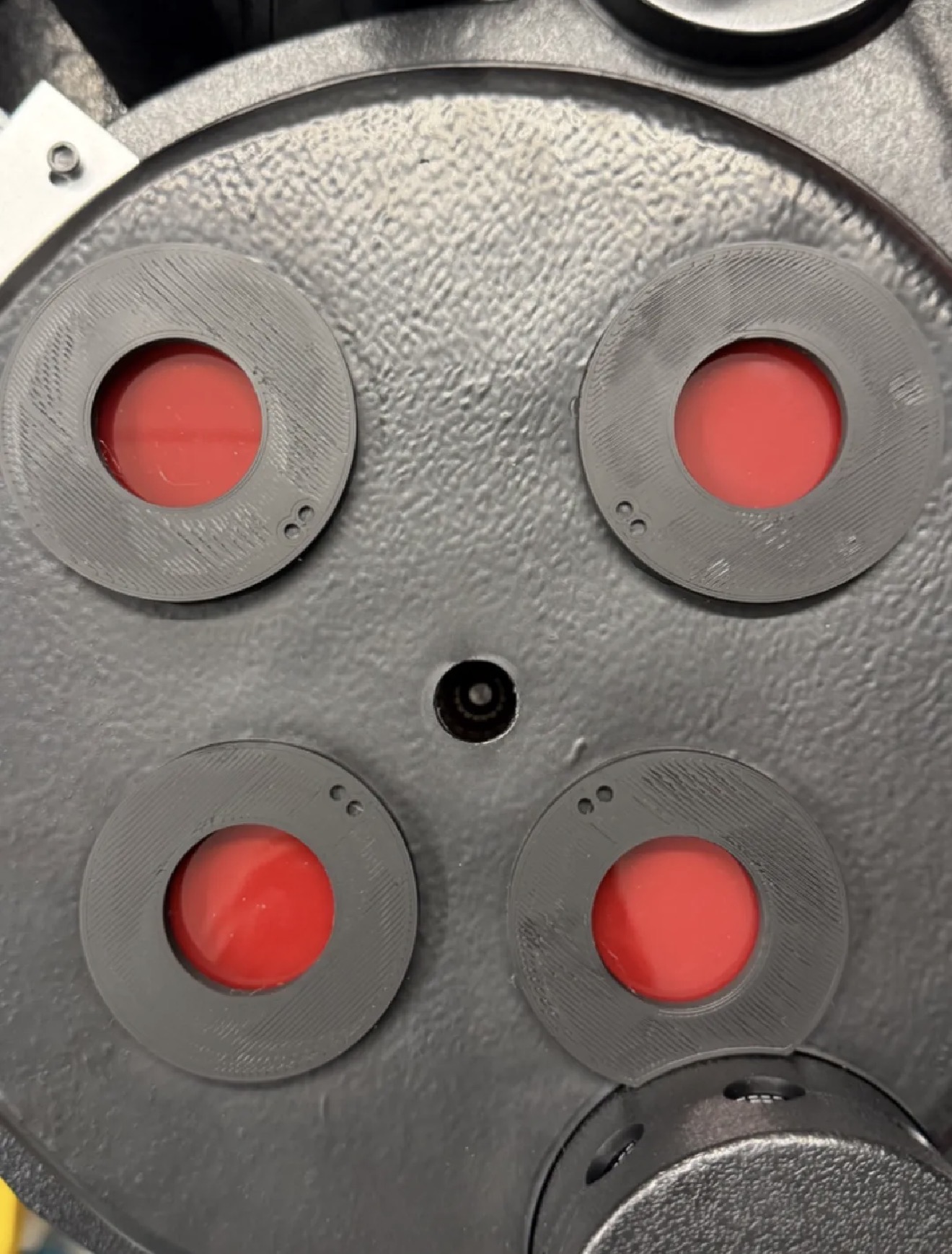 Ghostbusters Hasbro 1984 Proton Pack Cyclotron Press In Rings