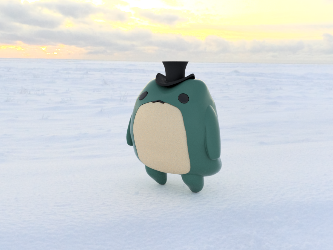Top Hat for Frog