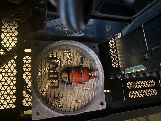 REPO 120mm computer fan cover