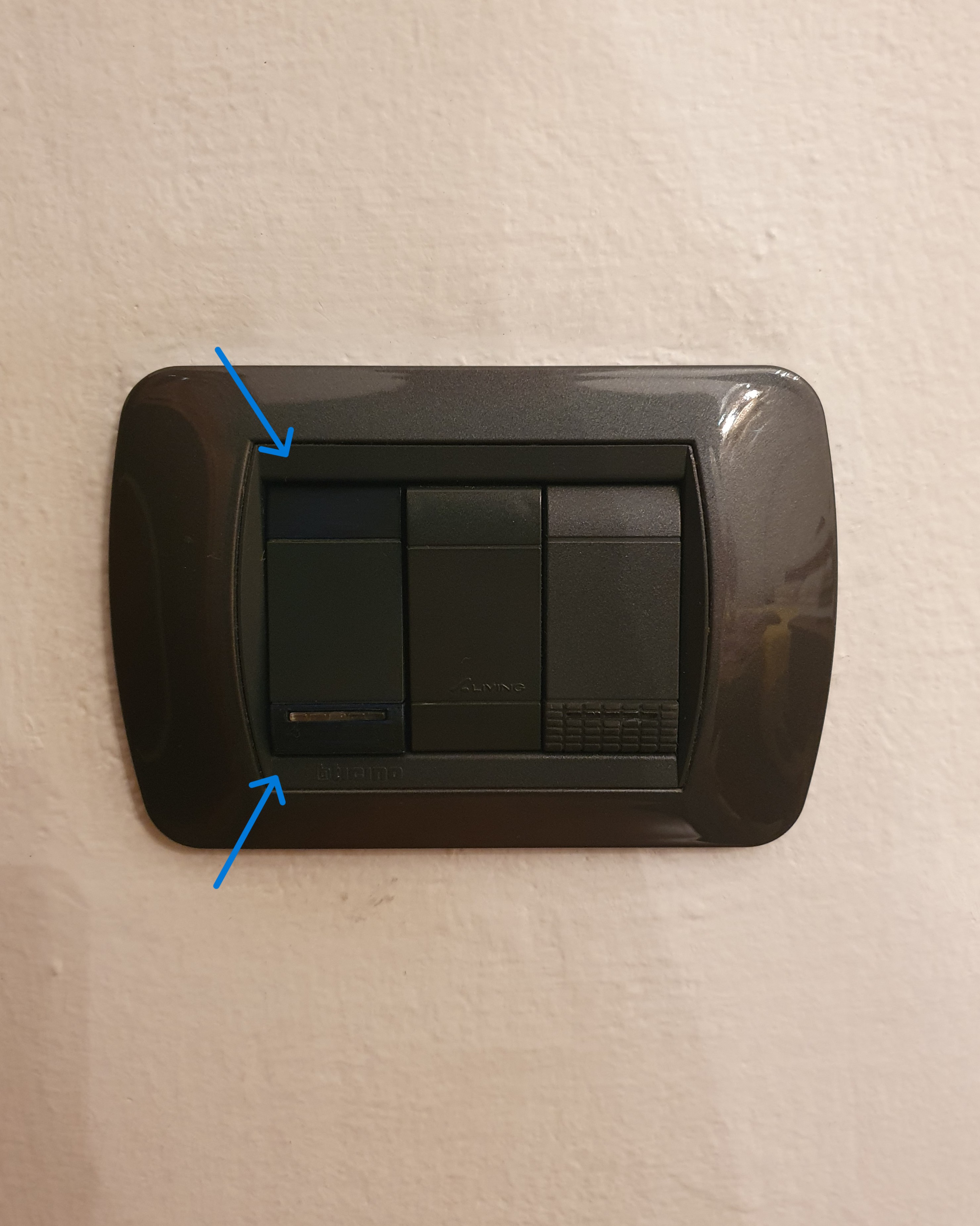 Bticino Livinglight International rubber replacement