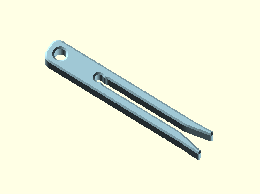 Easy Retaining Clothes Pin 3D model