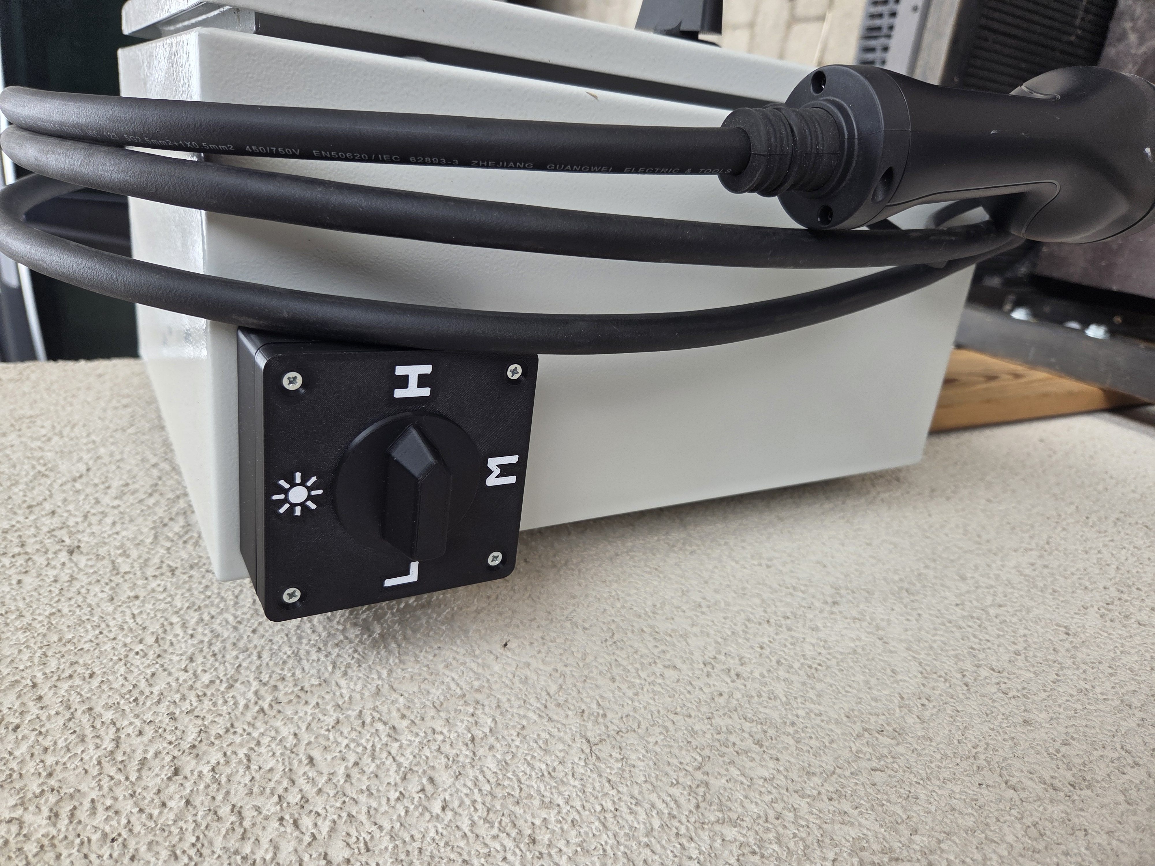 Rotary selector switch 3D model