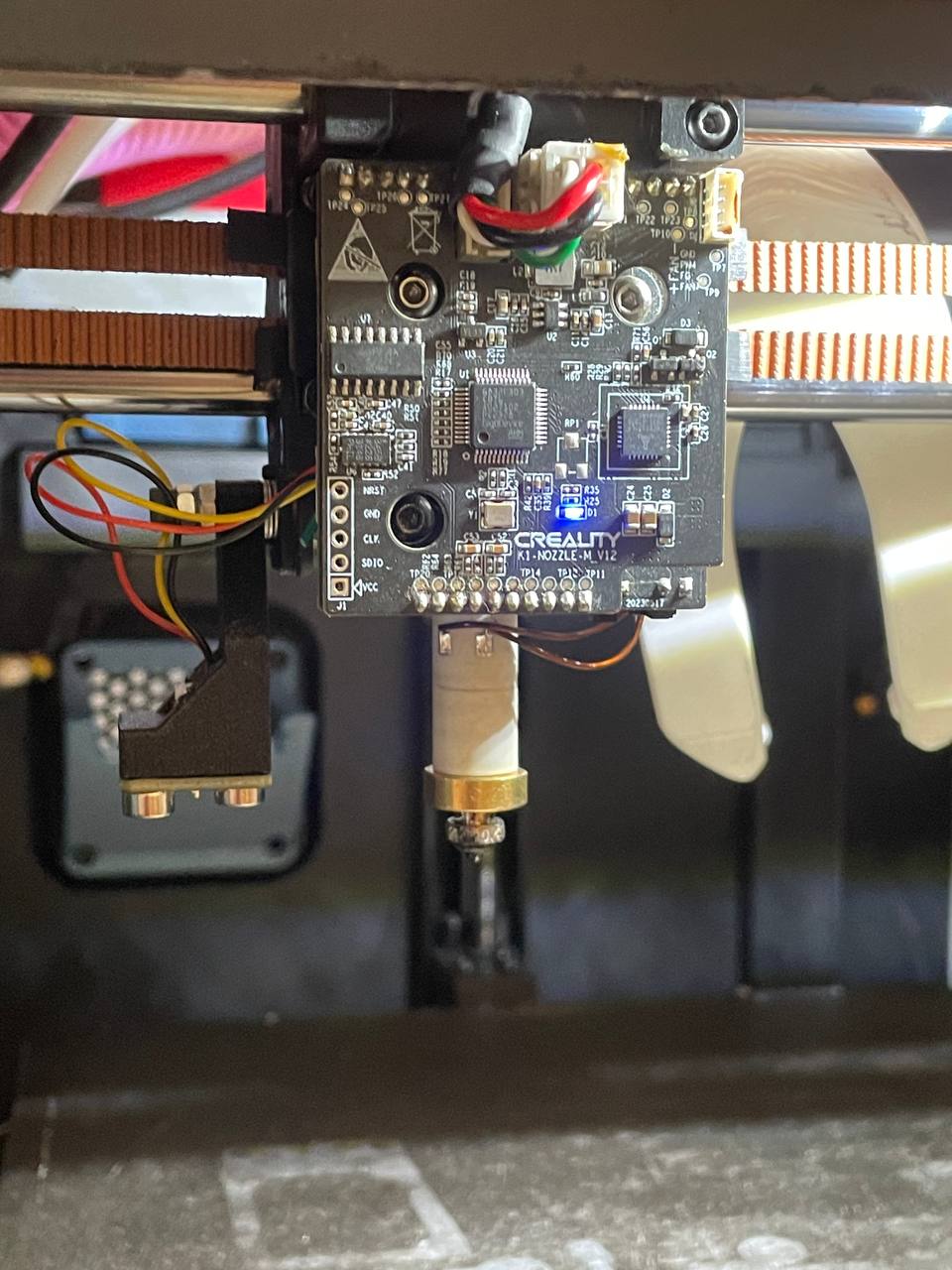 k1 klicky pcb for k1 with k2 plus hotend