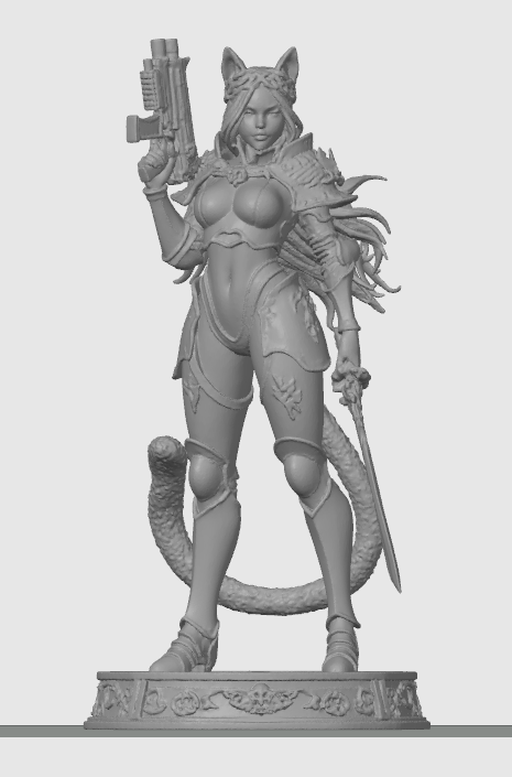 Warhammer cat-girl 1