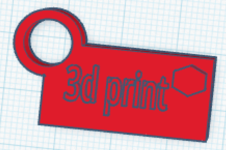 3d print keychain