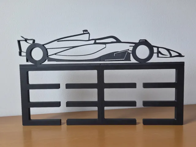 Medal holder - Ferrari F1 car design