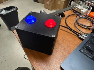 Simple Housing for 2 Arcade Buttons