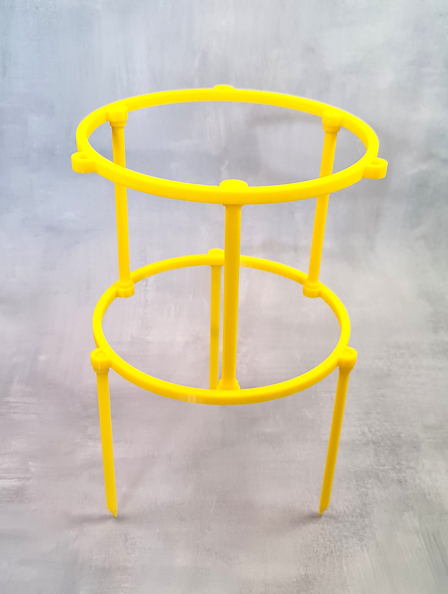 Miniatura 2 do modelo 3D Plant Support Ring - Stackable and Customizable