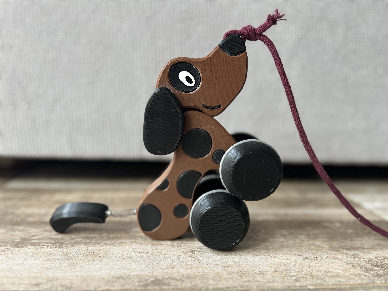 Wiggly Dog Pull Toy for Kids — thumbnail 5