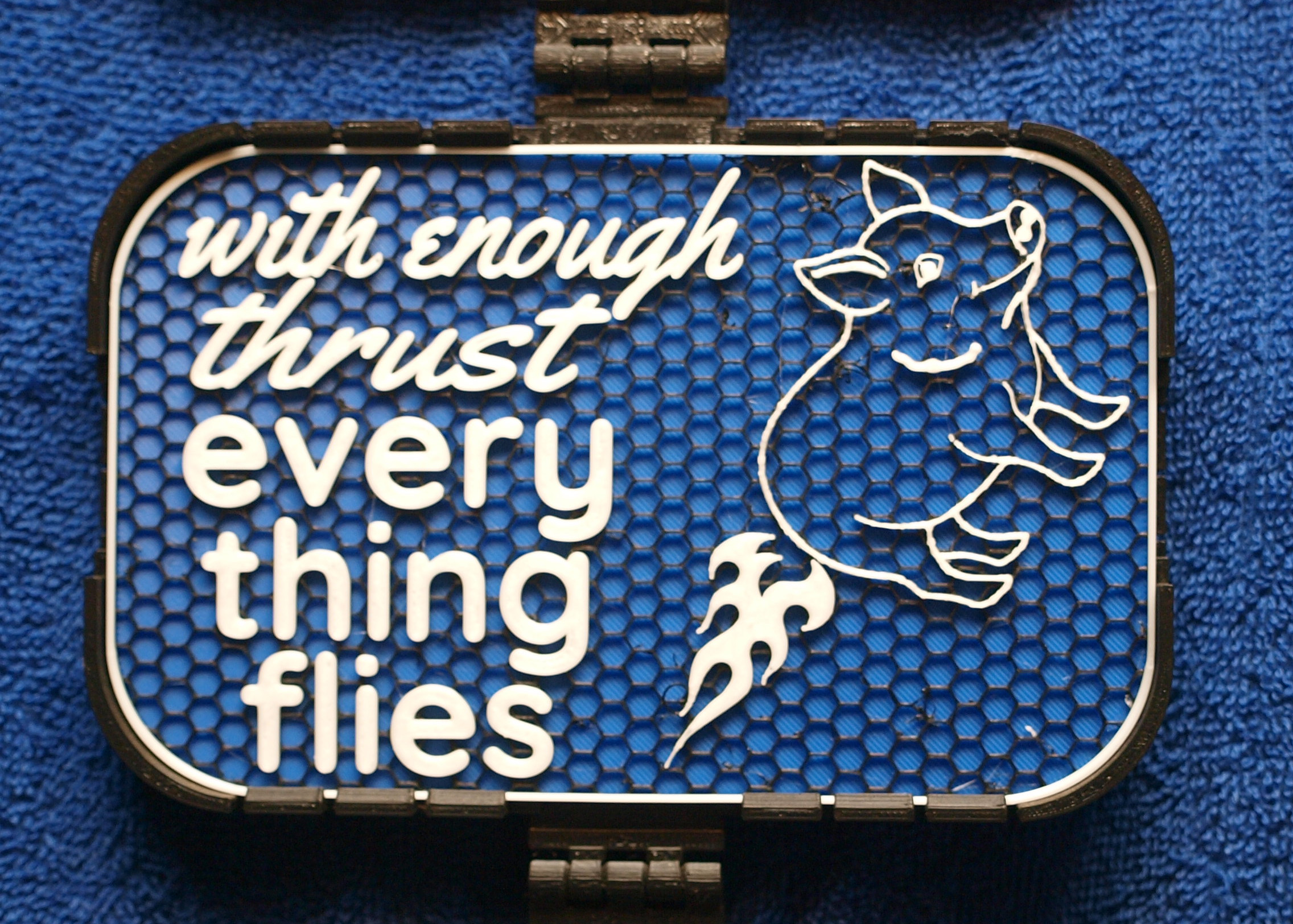 Everything Flies sign