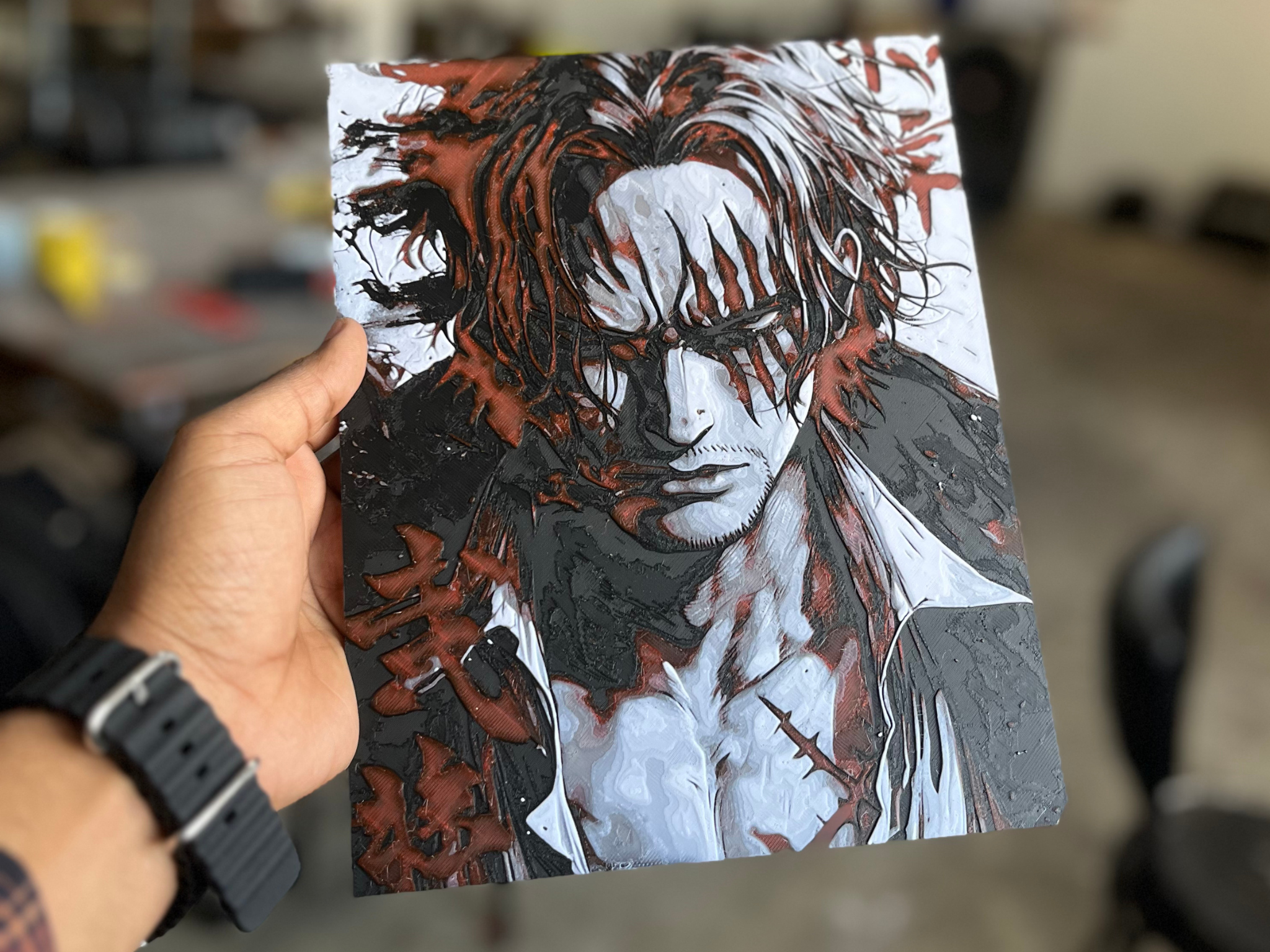 Shanks - One Piece - Hueforge