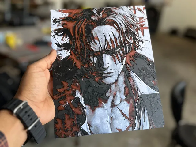 Shanks - One Piece - Hueforge