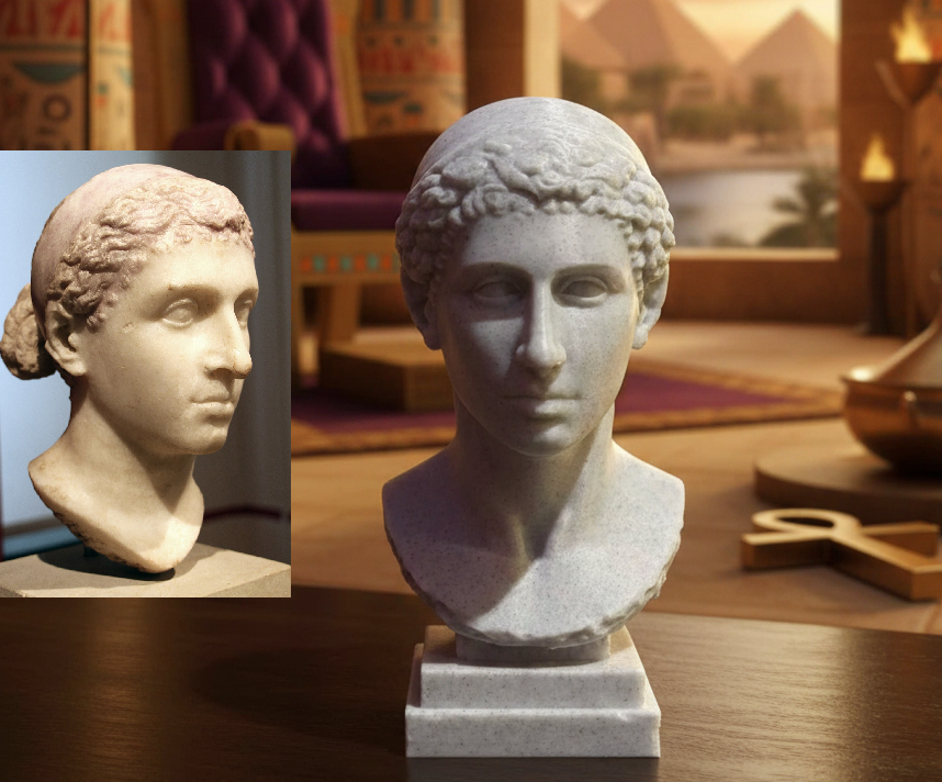 Cléopâtre VII Philopator – Bust