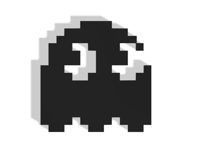 Pacman Ghost Decor