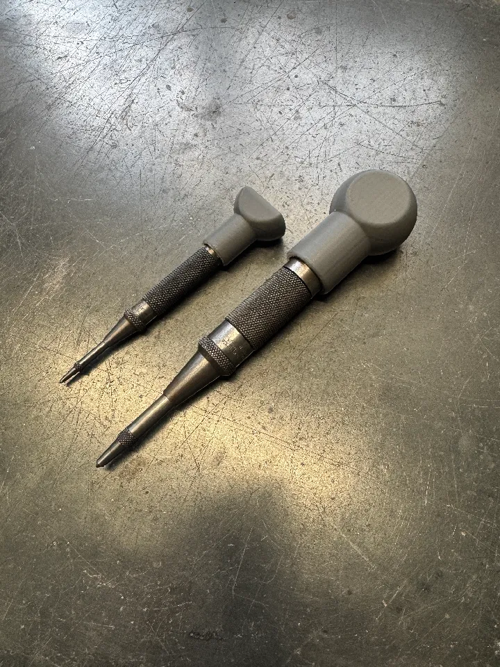 Starrett Automatic Center Punch Handles by SCS | Download free STL