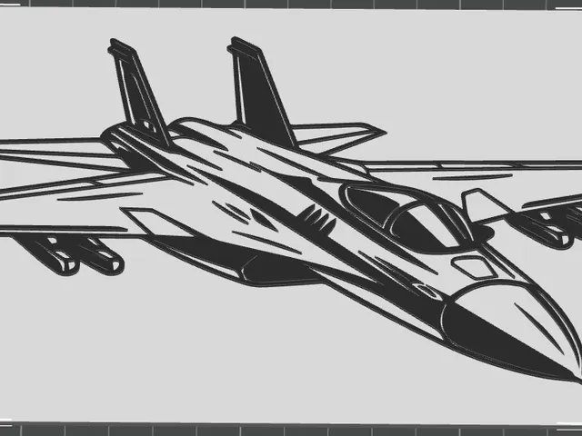 Generic jet 4 wall art