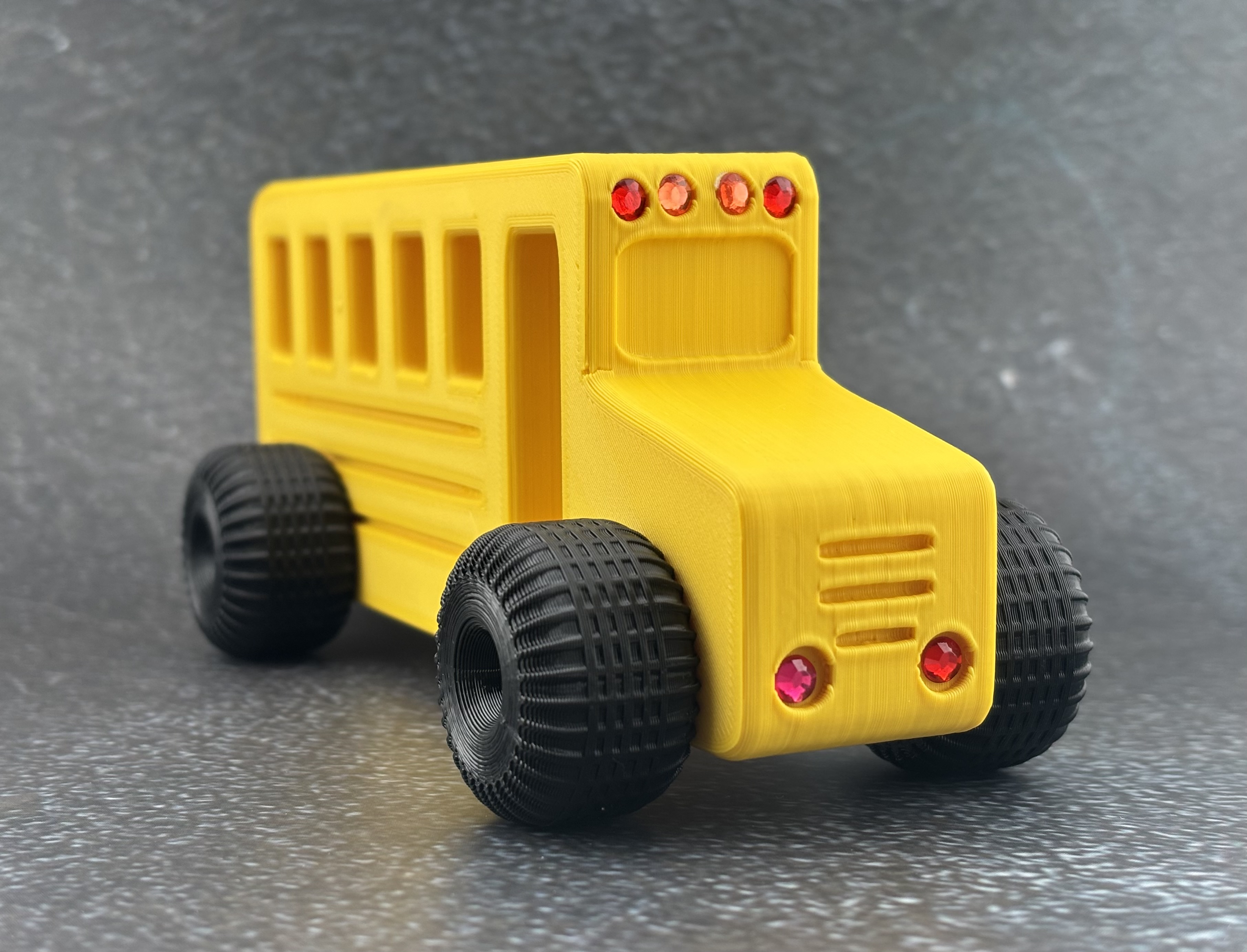 Toddler School Bus Toy Vehicle - Cute and Playful