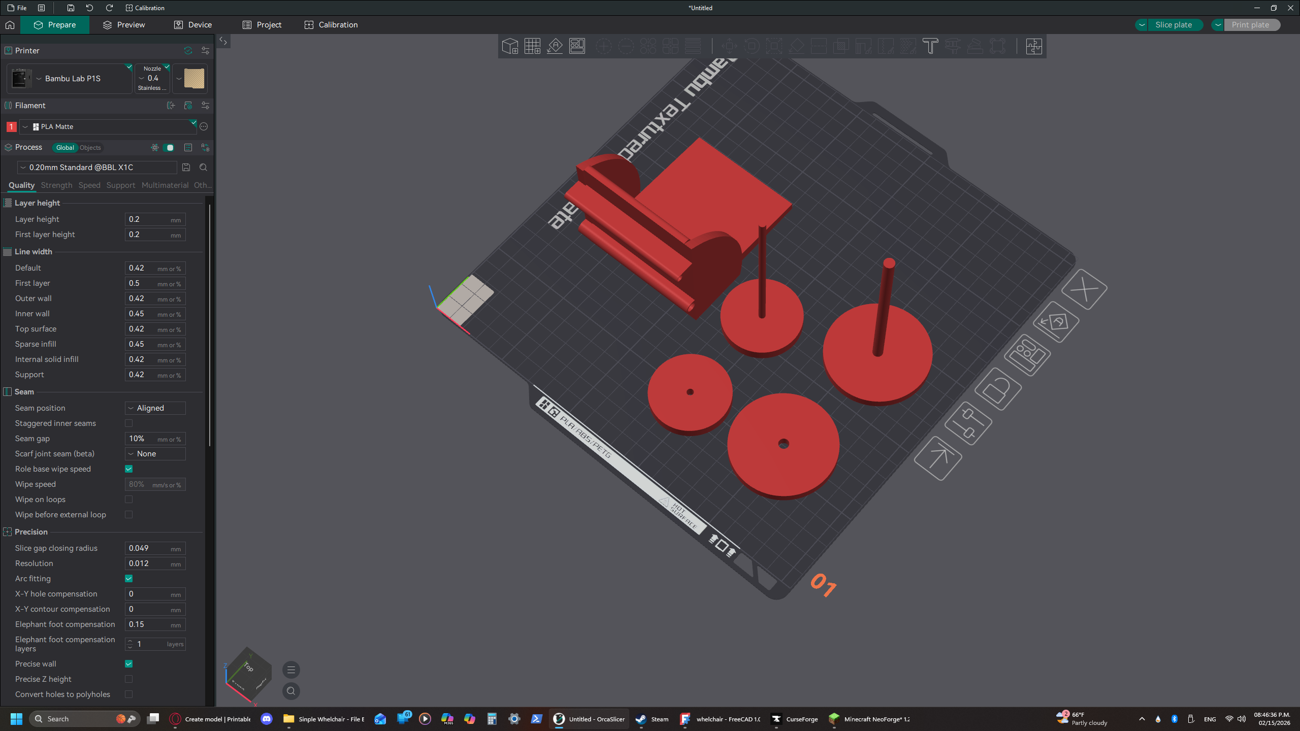 simple wheelchair