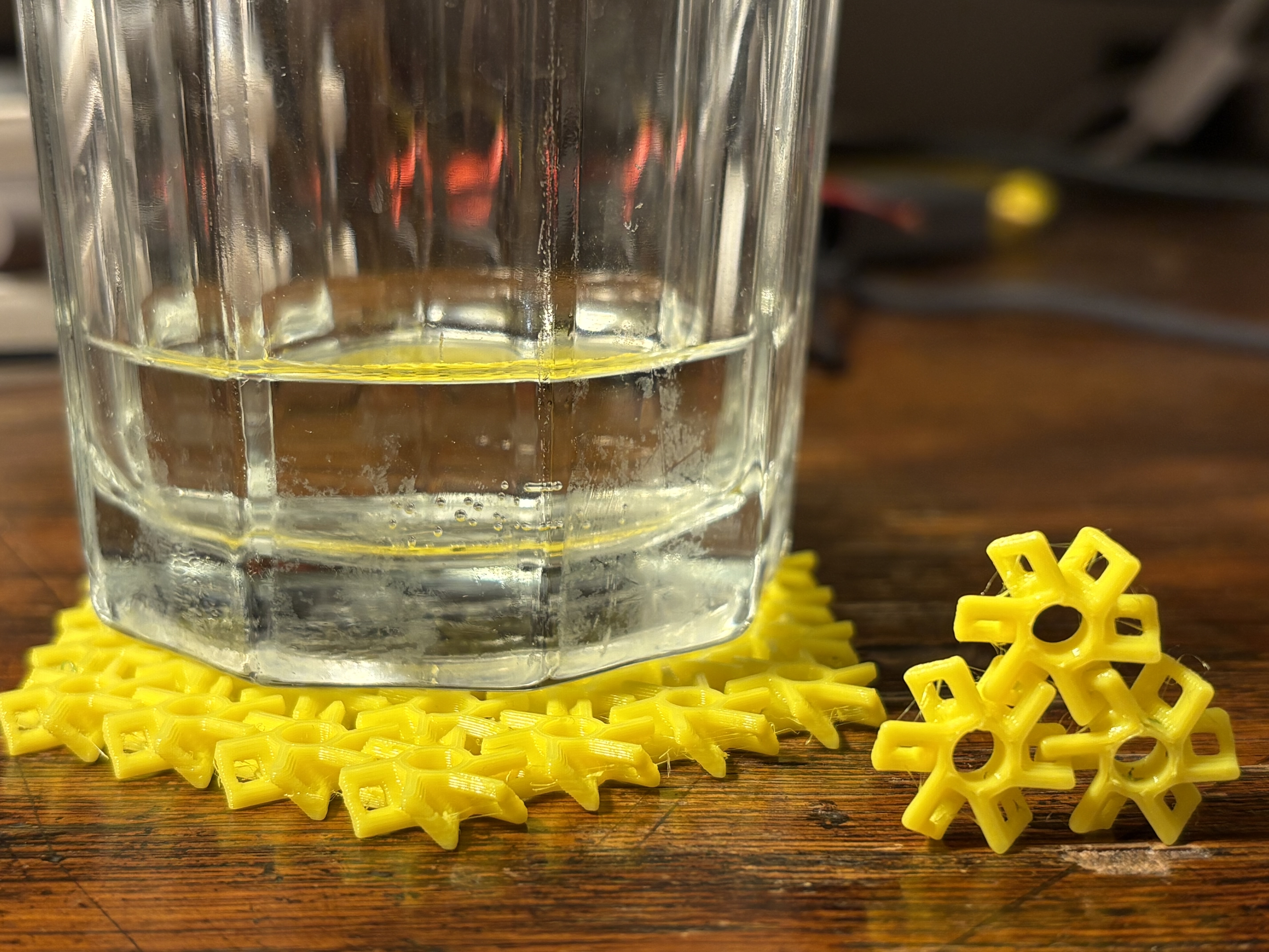 Flower Fabric Under-cup & Anti-stress