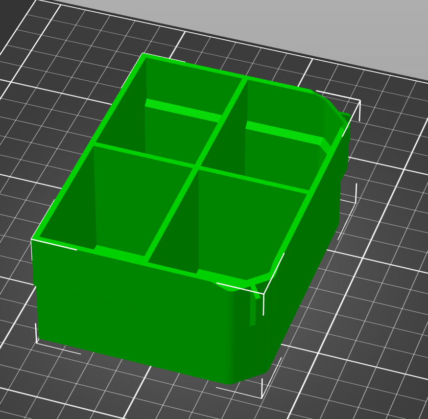 Python script for cutting away part of an stl model 3D model