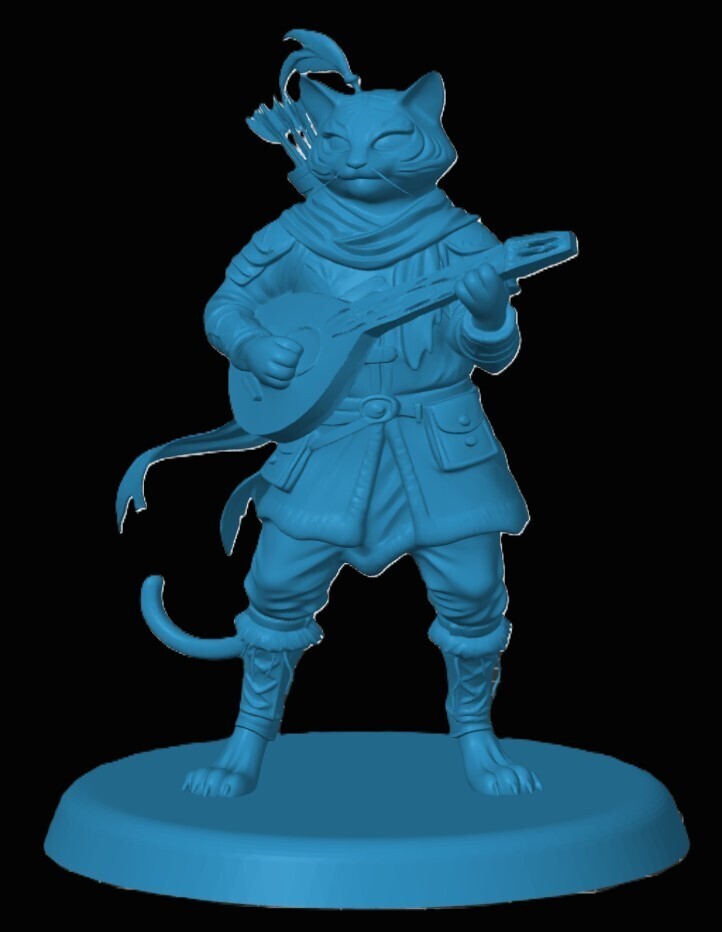 Tabaxi Bard — miniatura 3