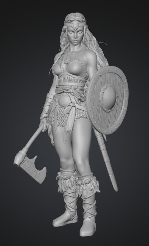 Shield Maiden of the Storm