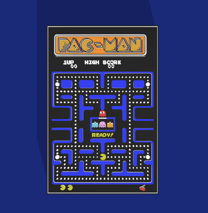 Pac-Man Arcade Decor