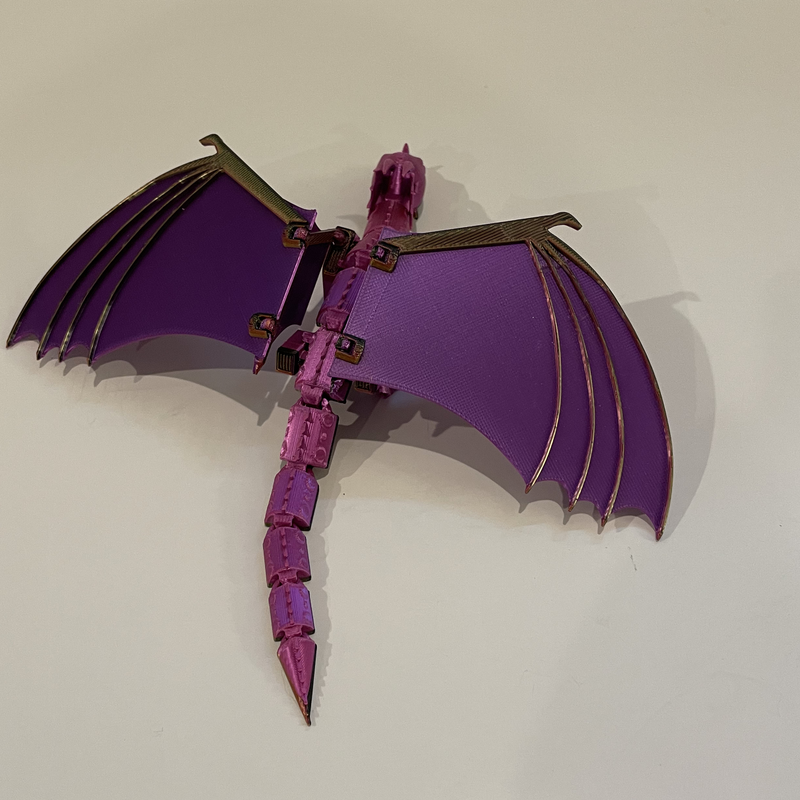 Articulated Wings of Fire RainWing Dragon by Useful Items | Download ...