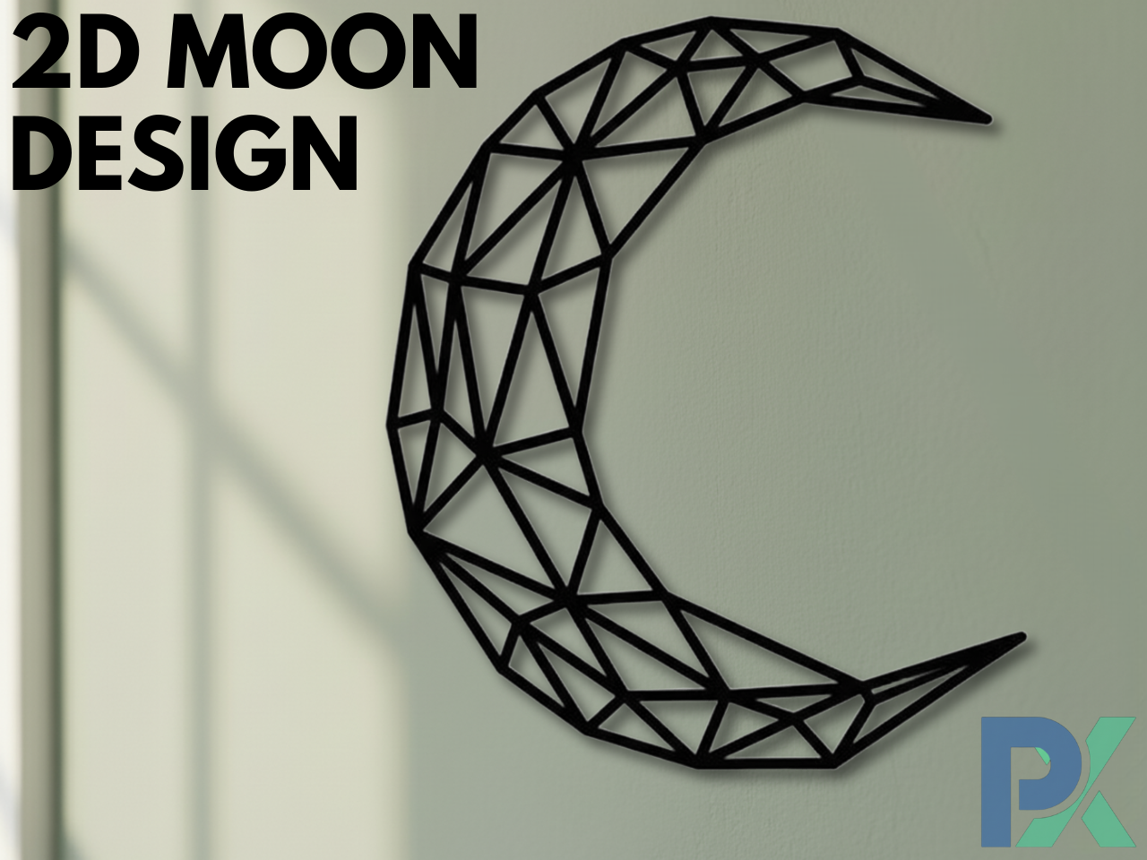 2D Moon Design