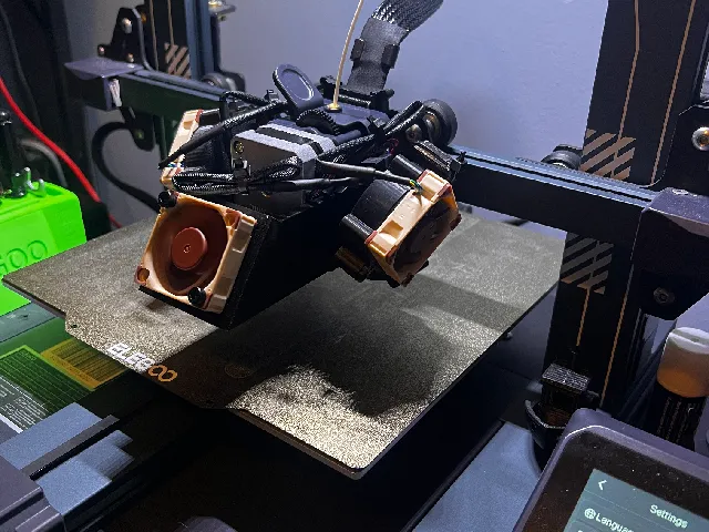 Elegoo Neptune 3 pro/plus/max 40mm fan shroud