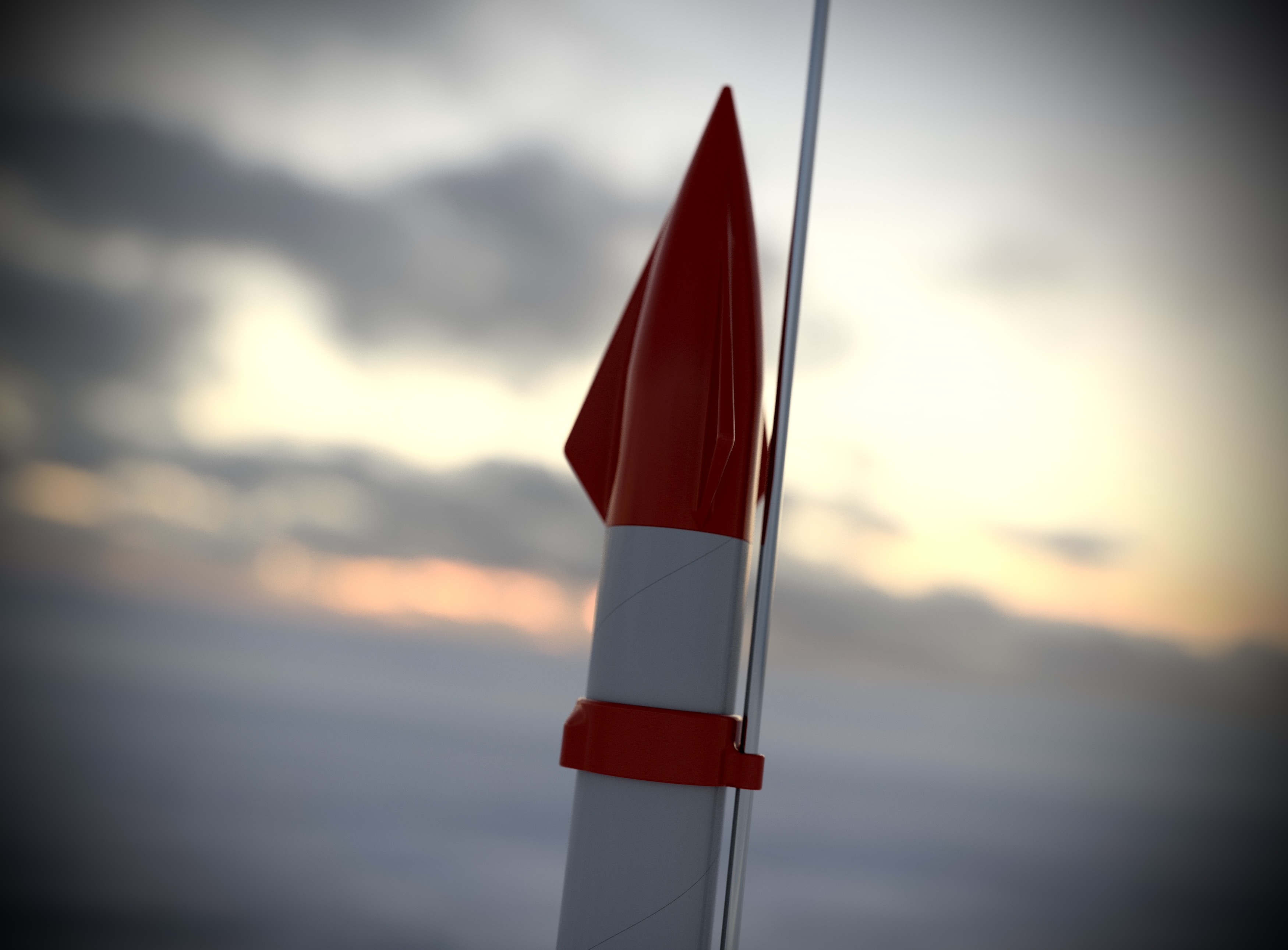 Fairing for Estes FLASH Model Rocket