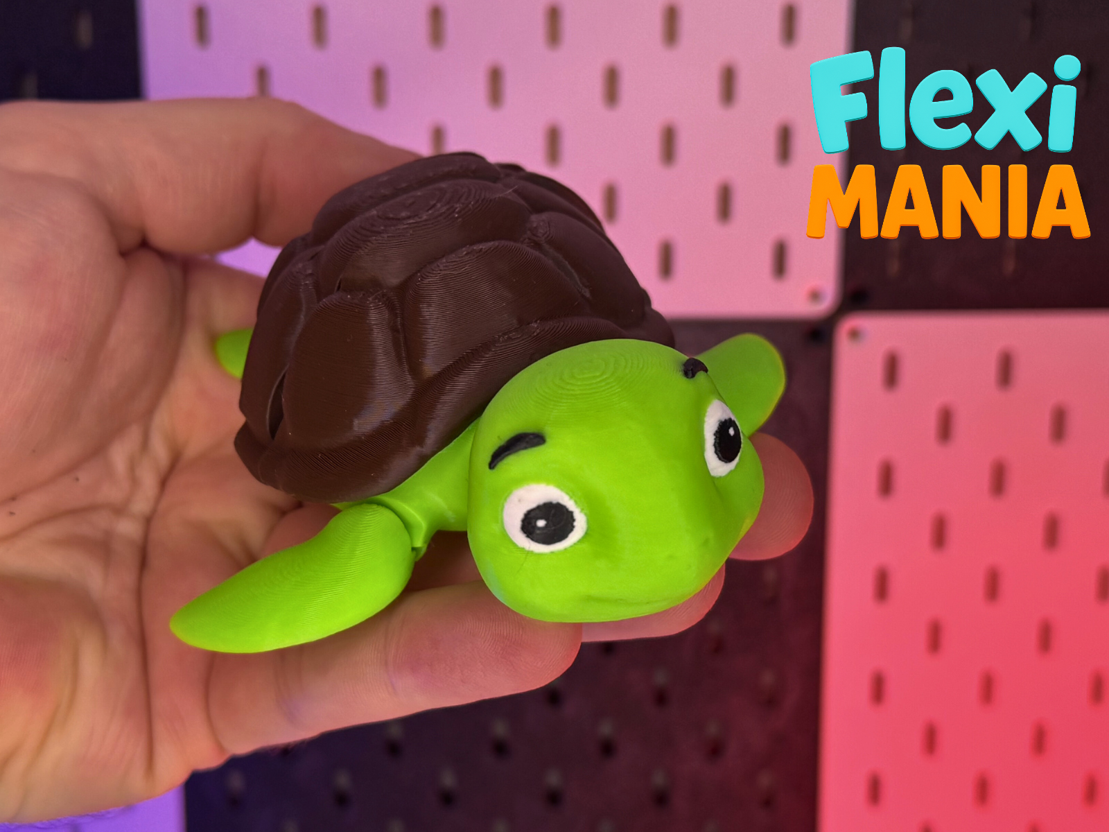 Adorable Articulated Print-in-Place Turtle – No Supports Needed — miniatura 7