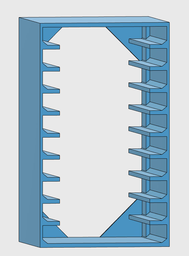NES cart rack