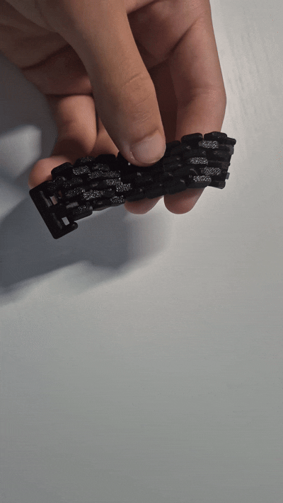 FidgetFlex – Print-in-Place Flexchain Fidget Toy
