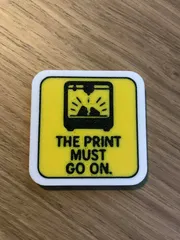 “The Print Must Go On”