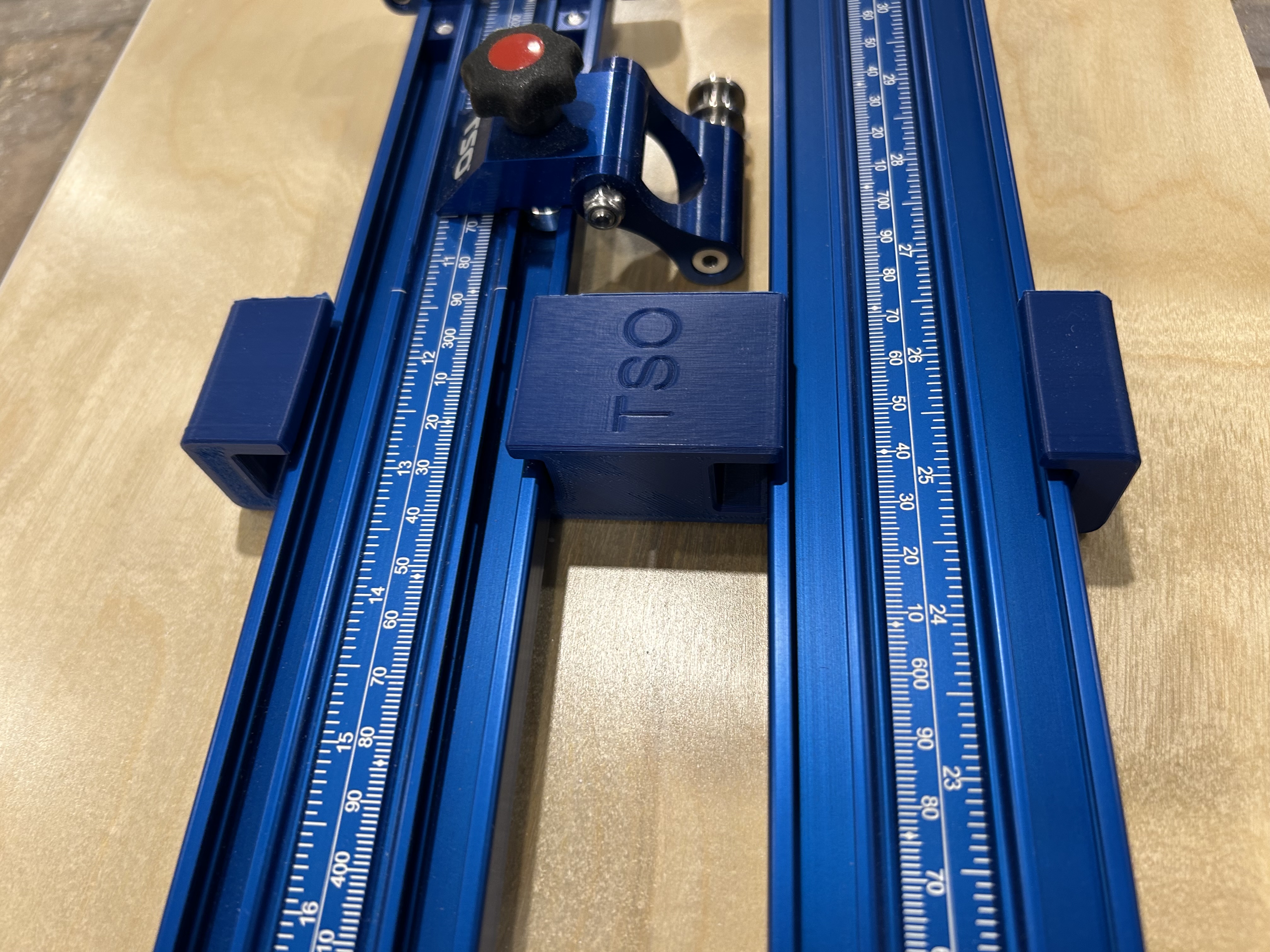 Double bracket for TSO Parallel Guide V2