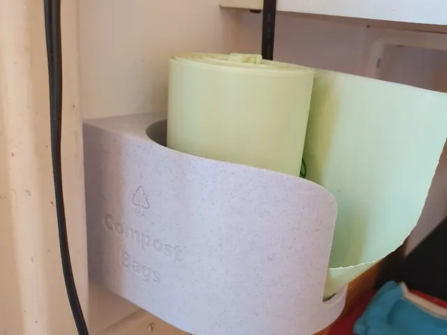 Compost Bag Holder (Wall Mountable)