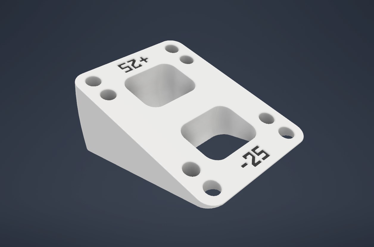 Longboard Truck Risers Gullwing Reverse