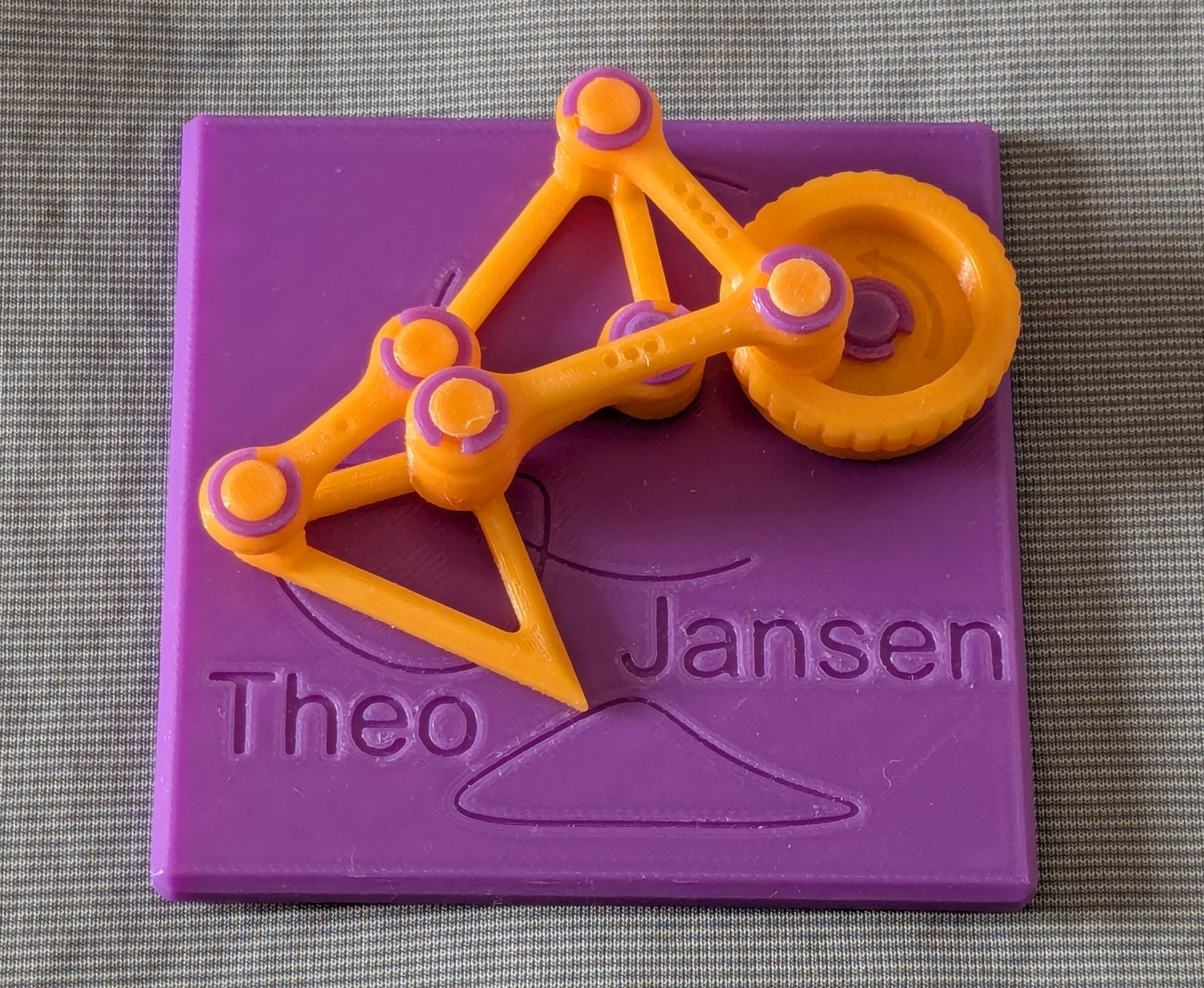 Educational Model of Theo Jansen Mechanism