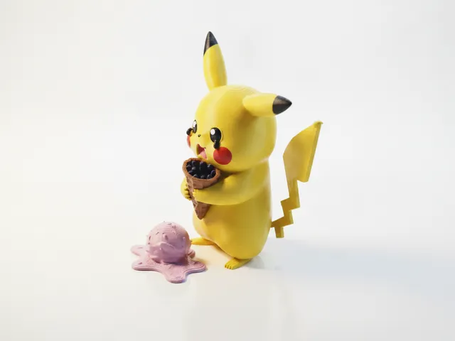 Sad Pikachu Figurine Pokemon 3D Printable